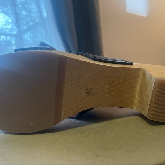 Madewell Clara double strap clogs, black NIB, size 9 - Picture 3 of 5